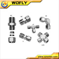 male and female screw gas pipe compression fittings reducers